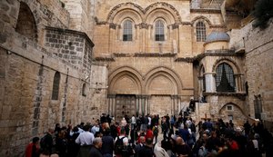 Israel suspende medidas fiscais que causaram fechamento da Igreja do Santo Sepulcro