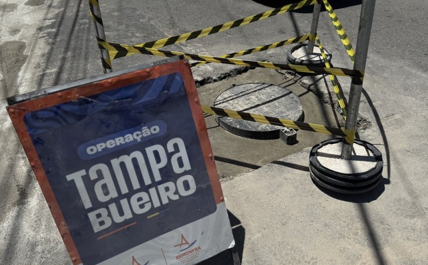 Operação Tampa Bueiro inicia nova etapa de ações na Ponta Verde