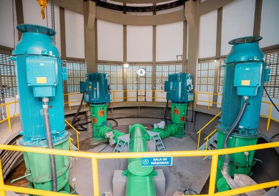 Casal avança na modernização do sistema da Bacia Leiteira
