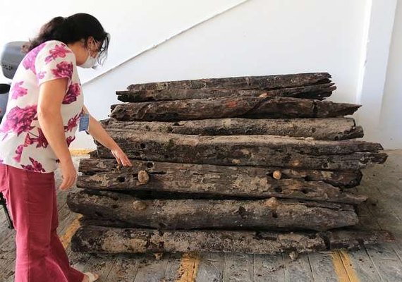 Vestígios históricos encontrados no Centro podem ter de 100 a 150 anos