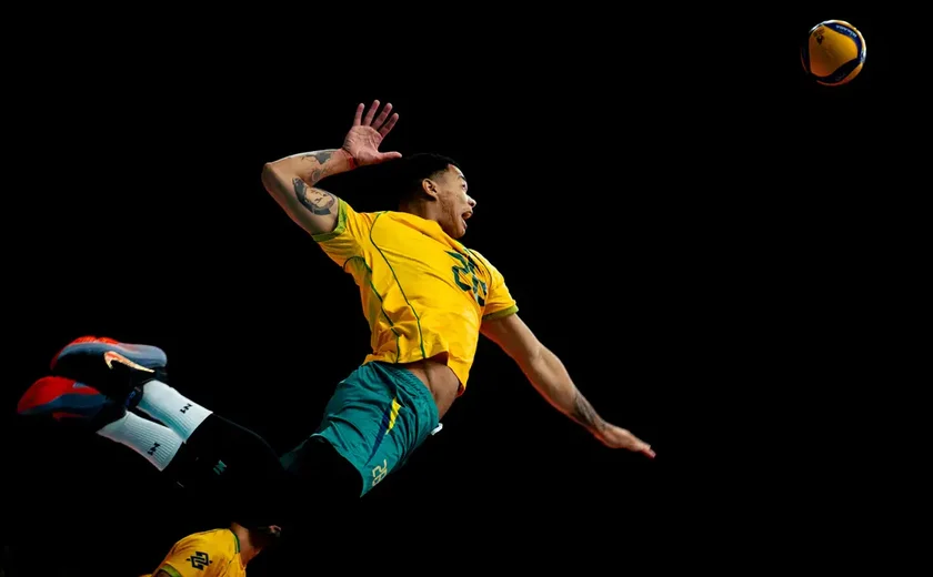 Brasil bate Colômbia e segue 100% no Sul-Americano masculino de vôlei