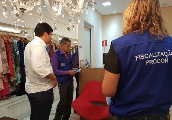 Procon Alagoas realiza fiscalização em estabelecimentos de Arapiraca