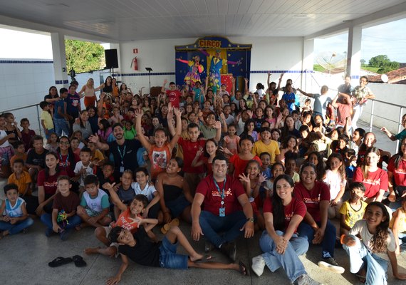 Em celebração ao Dia das Crianças, espetáculo “Agreste Itinerante: A Magia do Saneamento” foi apresentado para alunos de Lagoa da Canoa