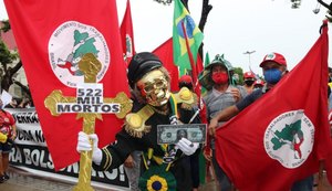 Manifestantes voltam às ruas para pedir impeachment do presidente Jair Bolsonaro