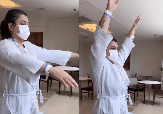 Preta Gil inicia fisioterapia após cirurgia de retirada de bolsa de ileostomia