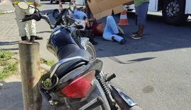 Ronda no Bairro presta socorro a motociclista vítima de acidente no Jacintinho