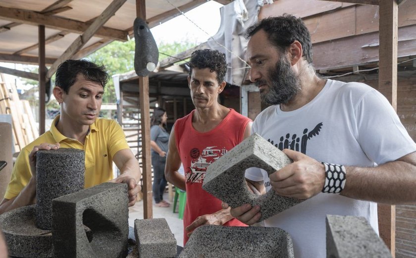 Maceió Inclusiva: designer lança cobogó da casca do sururu