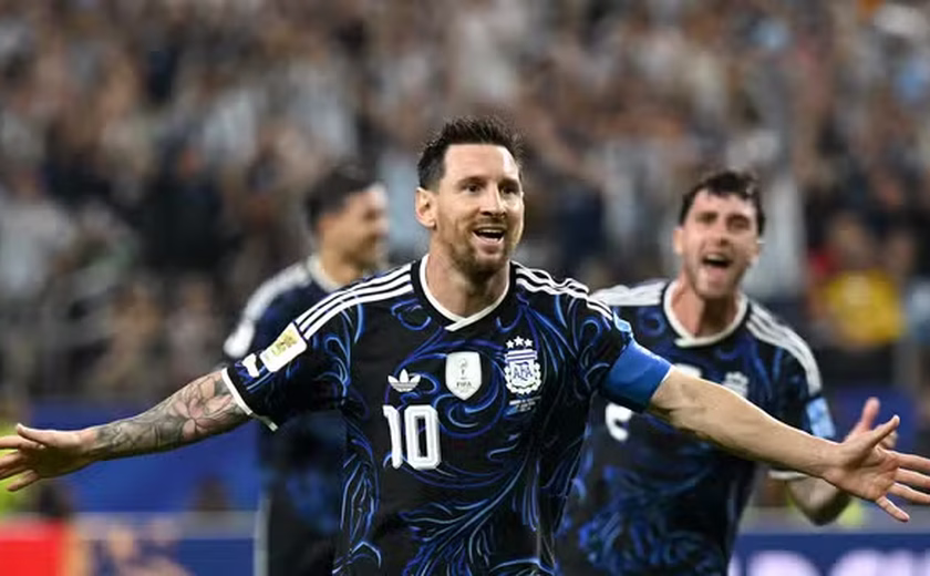 Messi marca mais uma vez, Argentina vence Jordânia e avança com 100% na primeira fase