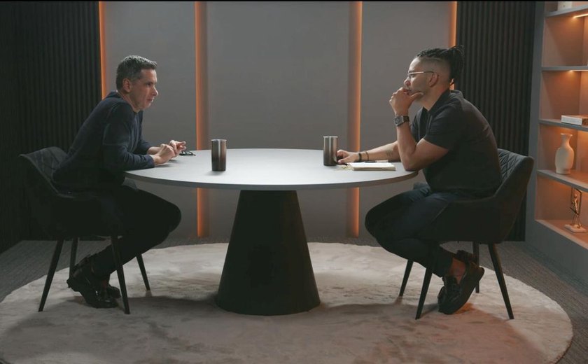 Joel Jota recebe Flávio Augusto na nova temporada do Jota Jota Podcast nesta terça (4)