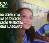 Projeto do Sicredi com secretarias leva educação financeira para escolas alagoanas