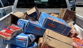 Vigilância Sanitária apreende 1.500 kg de alimentos estragados no bairro da Levada