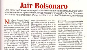 Ex-editor da Playboy confirma que Bolsonaro quis abortar Jair Renan