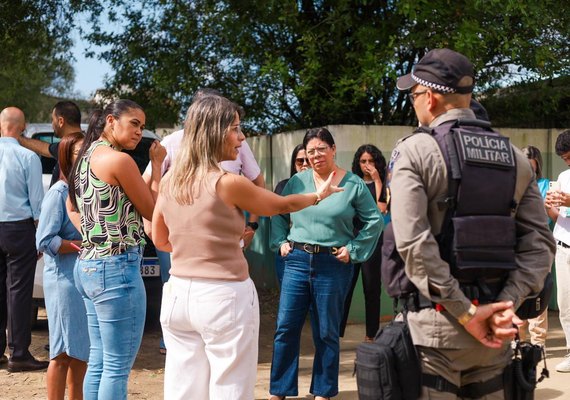 Segurança no entorno de CMEI no Benedito Bentes é reforçada para coibir furtos de fios de cobre