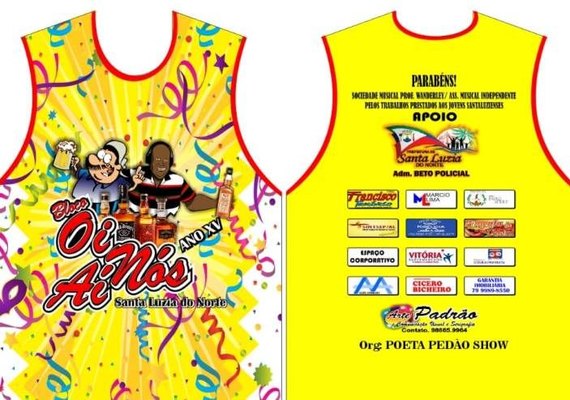  “Oí Nós Aí” é a grande sensação neste domingo no Carnaval santa-luziense