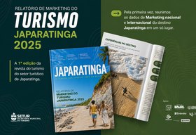 Lançada a 1ª Revista de Turismo de Japaratinga