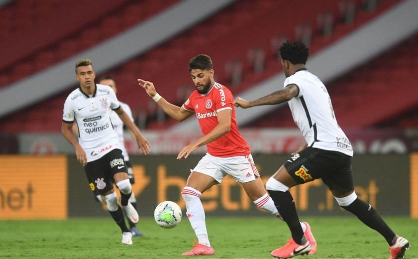 Internacional fica no empate com o Corinthians e acaba Brasileiro em segundo