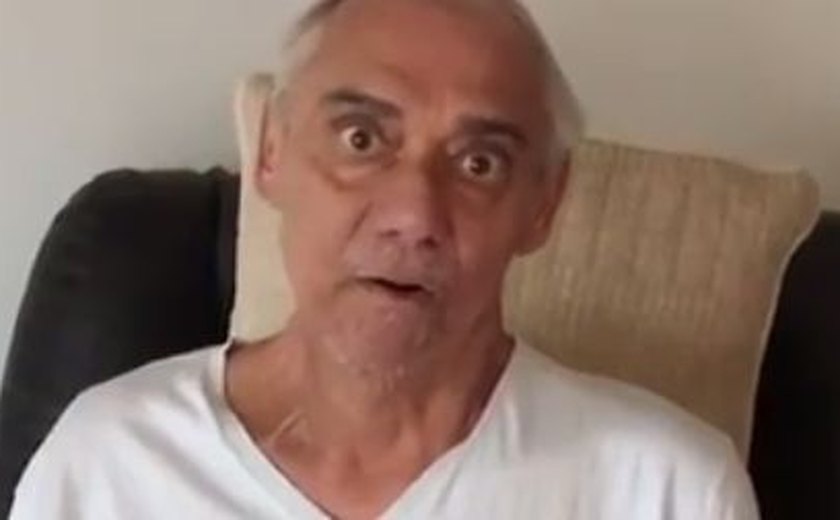 Marcelo Rezende aparece muito magro e faz desabafo em vídeo; assista