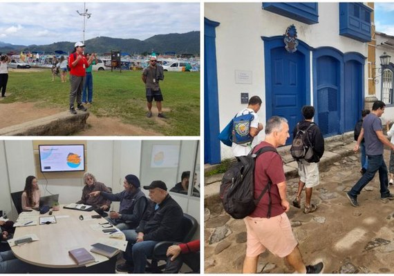 Paraty (RJ) e Imbé (RS) recebem comitiva do projeto 'Brasil, essa é a nossa praia!'