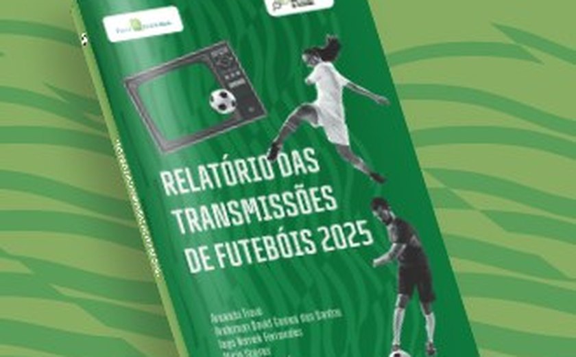 Livro lançado em parceria com grupo da Ufal discute transmissões de futebol