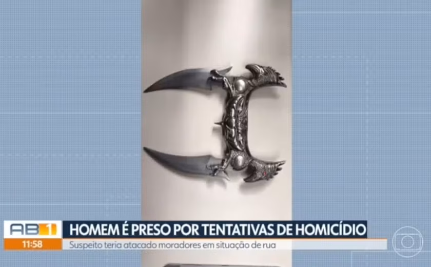 Homem é preso suspeito de tentar matar duas pessoas em situação de rua na orla de Maceió