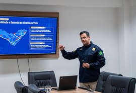TRE/AL e PRF discutem ações de segurança para as Eleições 2026