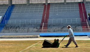 Selaj inicia tratamento anual do gramado do Estádio Rei Pelé para a temporada 2026