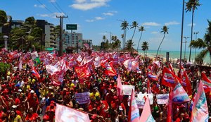 Caminhada Bora Lula reúne apoiadores e leva a mobilização política às ruas de Maceió