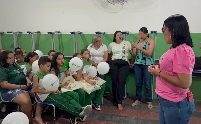 Verde Alagoas promove plantio de mudas em escolas e reforça compromisso com o meio ambiente