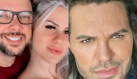 “Fugiu com Eduardo Costa e eu fiquei em casa amolando o chifre”, diz marido de influencer