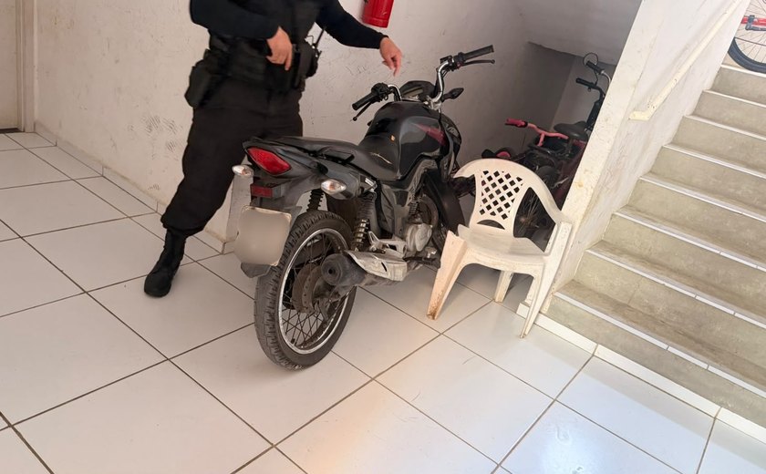 Oplit localiza motocicleta desaparecida em Maceió