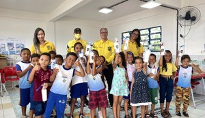Educadores do DMTT promovem ação educativa em alusão ao Dia das Crianças