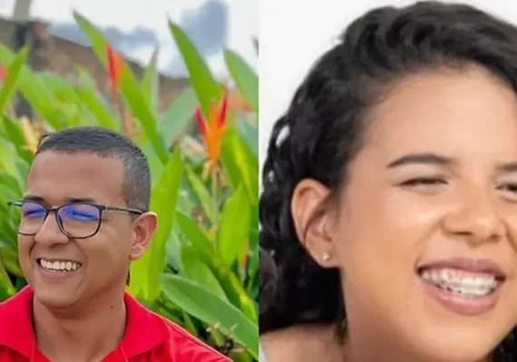 Casal de noivos fica ferido após grave acidente de motocicleta no Sertão de Alagoas