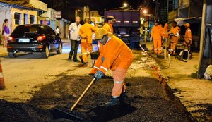 Confira os serviços de infraestrutura executados nesta terça em Maceió