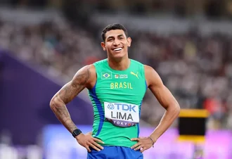 Erik Cardoso supera recorde nos 100 m, mas não tem marca homologada