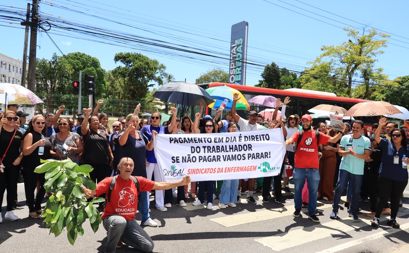 Servidores do Hospital Veredas mantêm a greve