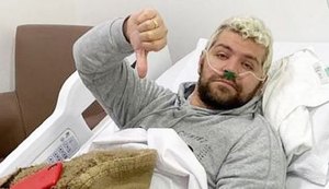 Victor Sarro é internado às pressas após passar mal