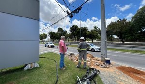 Ilumina identifica intervenção inadequada da Equatorial em rede elétrica na Durval de Góes Monteiro