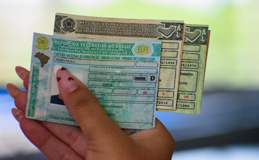 Detran/AL orienta condutores para adicionar ou mudar categoria na CNH