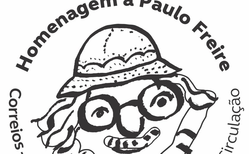 Paulo Freire é homenageado em selo e carimbo pelos Correios