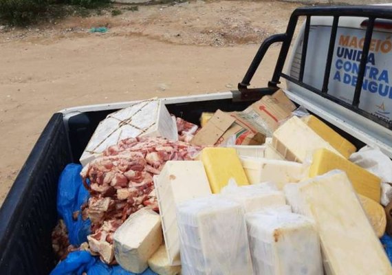 Vigilância Sanitária de Maceió apreende quatro toneladas de produtos estragados