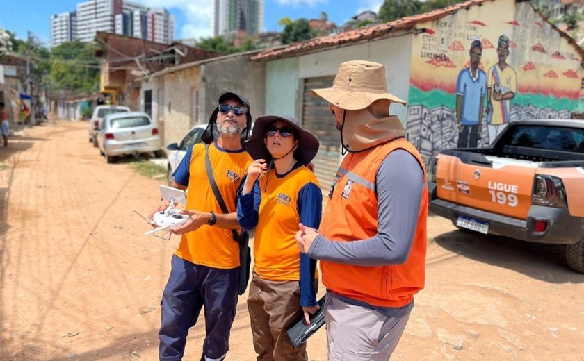 Defesa Civil inicia mapeamento em novas áreas para plano municipal de redução de riscos