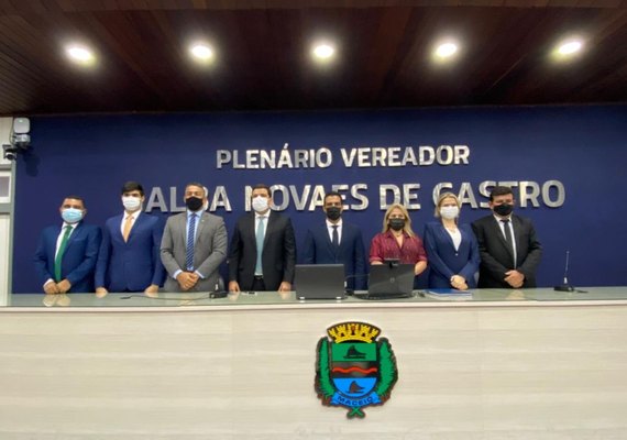 Vereadores reelegem Galba Netto para presidência da Câmara Municipal de Maceió