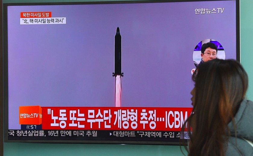 Otan condena lançamento de míssil balístico feito na Coreia do Norte