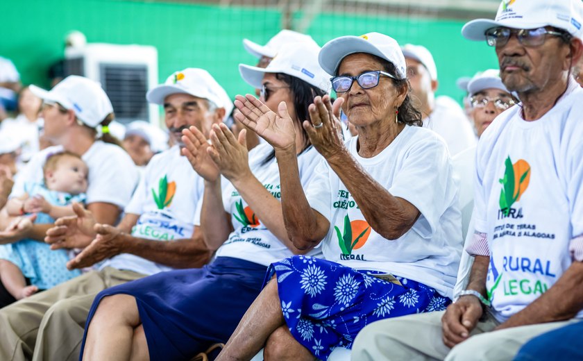 Estado e TJ entregam 577 títulos de terra em Mata Grande nesta segunda