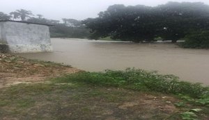 Semarh alerta que rios Manguaba, Camaragibe e Jacuípe apresentam elevação