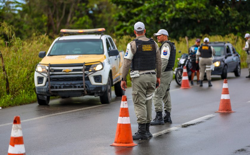 PM de Alagoas não registra mortes nas rodovias estaduais durante o feriadão