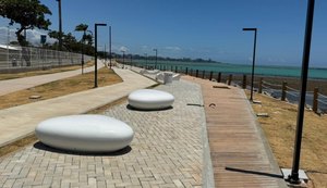 Obras do Passeio do Porto de Maceió avançam para a conclusão do projeto