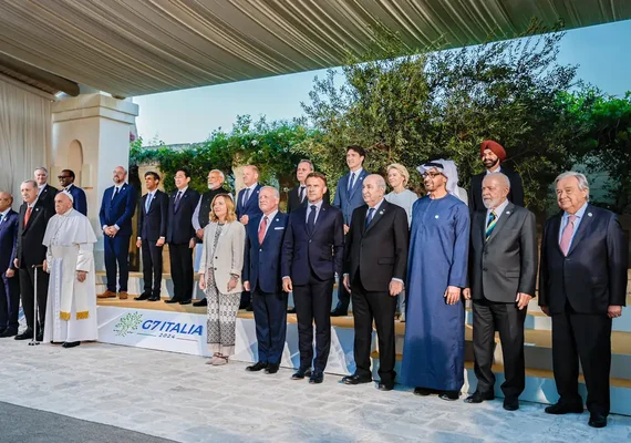 Lula no G7 gera expectativa por tarifa dos EUA e veto à carne pela UE