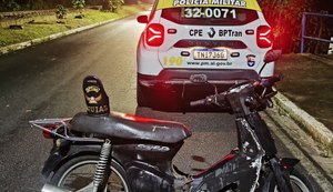 Batalhão de trânsito recupera três motos roubadas durante abordagens em Maceió