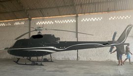 PF efetua prisão em flagrante de homem que pilotava helicóptero sem devida habilitação